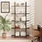 Costway 1/2 PCS 5-Tier Bookshelf 62" Tall Vintage Industrial Bookcase with Open Storage Shelves